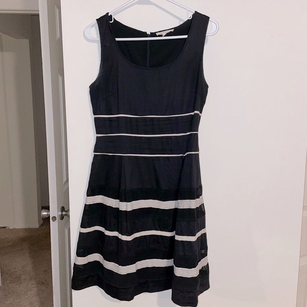 41 Hawthorn black dress with zipper back